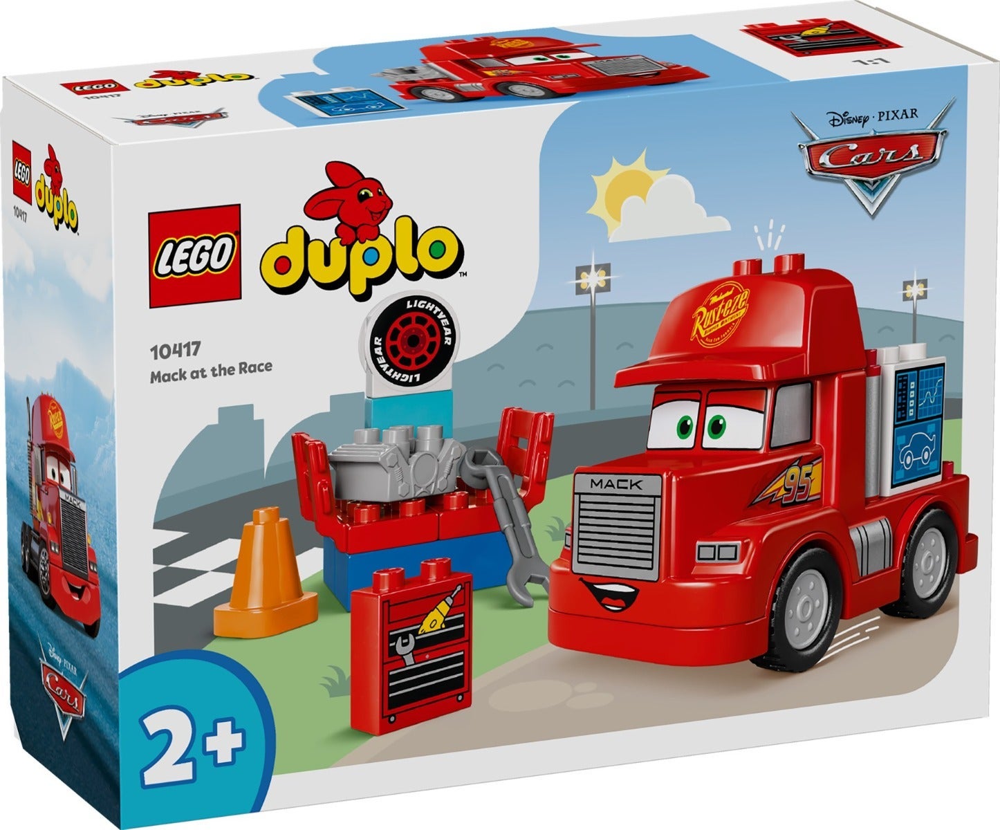 Lego Mack ved racingbanen 10417