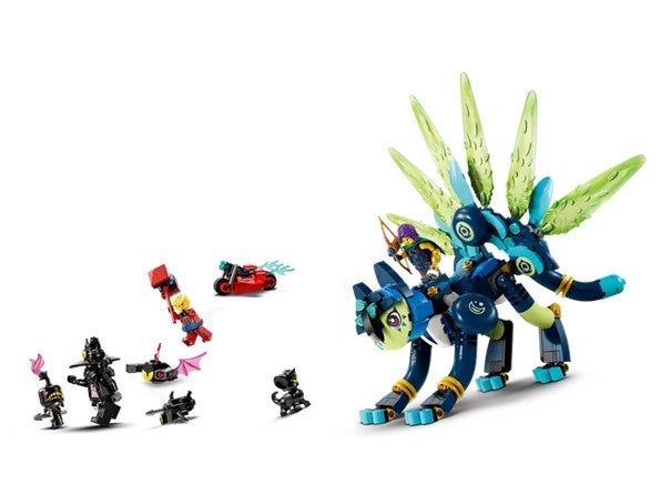 Lego Zoey og kattuglen Zian 71476