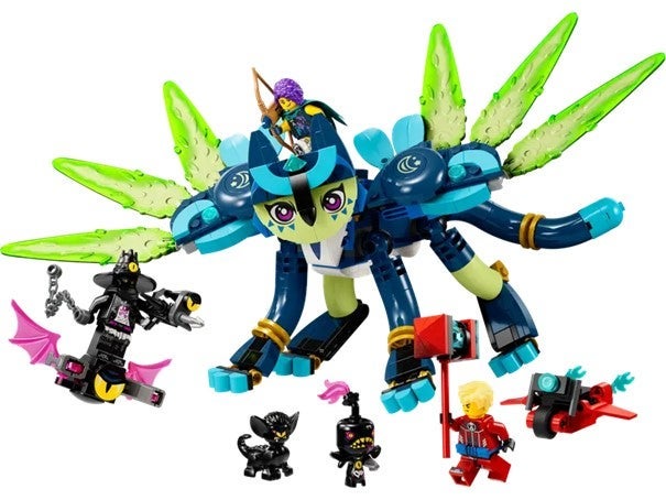 Lego Zoey og kattuglen Zian 71476