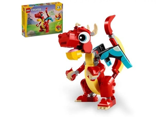 Lego Rød drage 31145