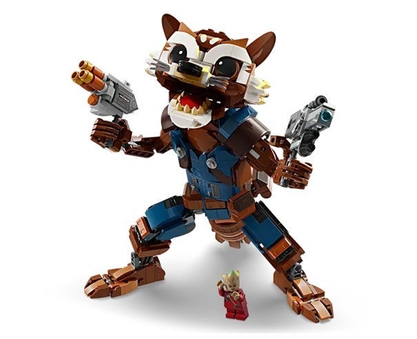 Lego Rocket og Groot som liten 76282