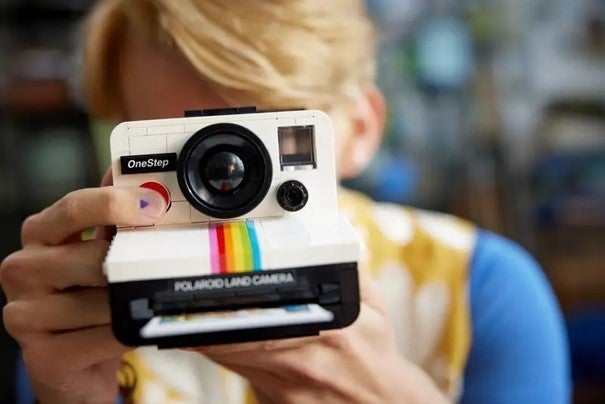 Lego Polaroid OneStep SX-70-kamera 21345