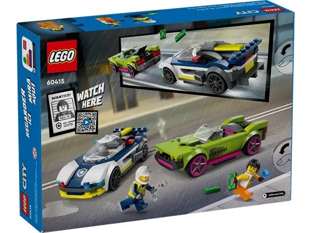 Lego Politibil på muskelbil-jakt 60415