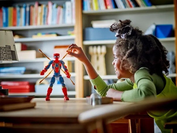 Lego Byggefigur av Iron Spider-Man 76298