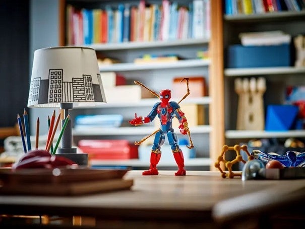 Lego Byggefigur av Iron Spider-Man 76298