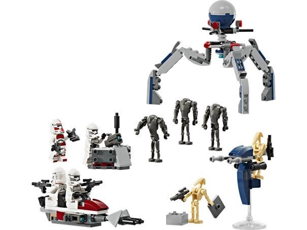 Lego Stridspakke m/klonesoldat og kampdroide 75372