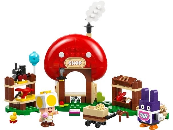 Lego Ekstrabanesettet Nabbit besøker Toads 71429