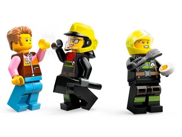 Lego Firehjulsdrevet brannbil m/redningsbåt 60412