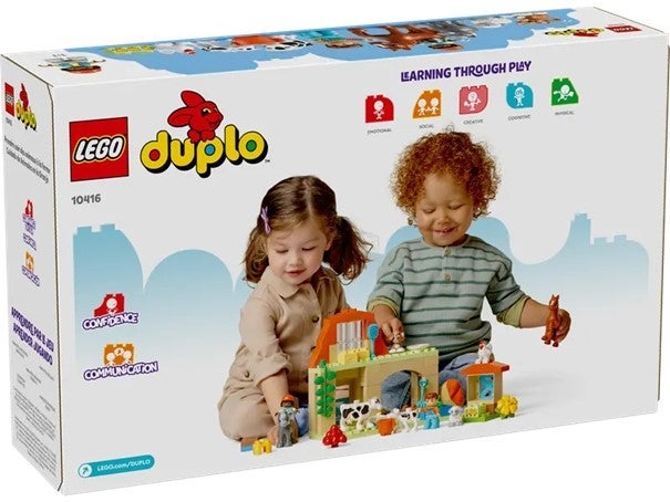 Lego Dyrestell på gården 10416