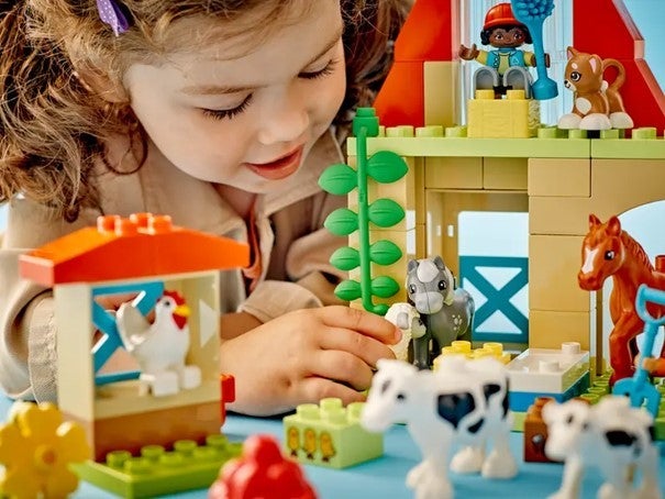 Lego Dyrestell på gården 10416