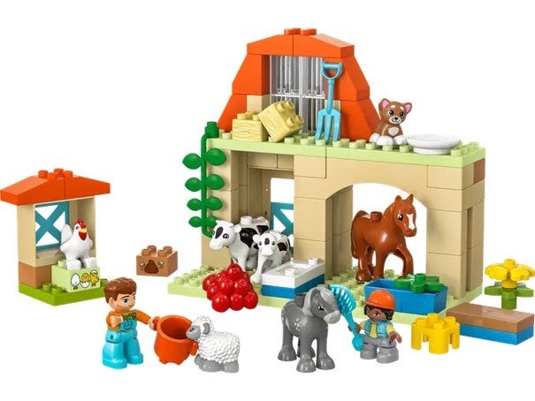 Lego Dyrestell på gården 10416