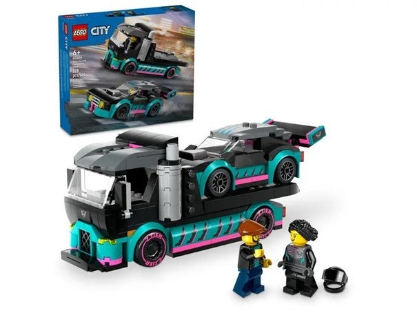 Lego Racerbil og transporttrailer 60406