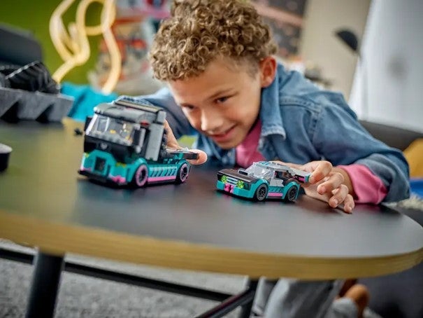 Lego Racerbil og transporttrailer 60406