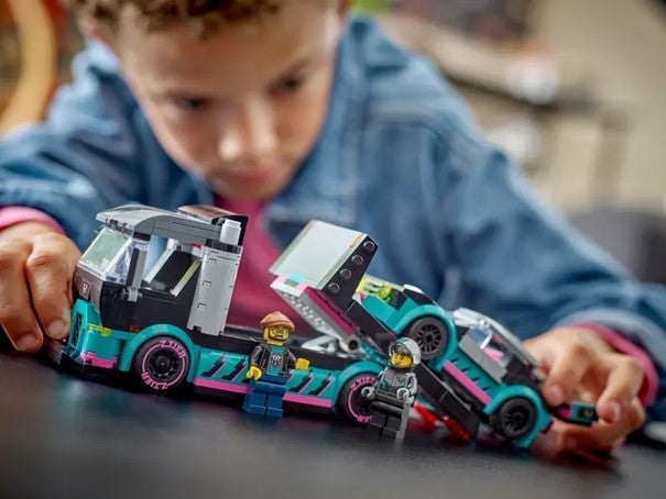 Lego Racerbil og transporttrailer 60406