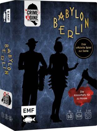 Babylon Berlin - Das offizielle Spiel zur Serie! - Leinen mit Goldprägung, unliniert,