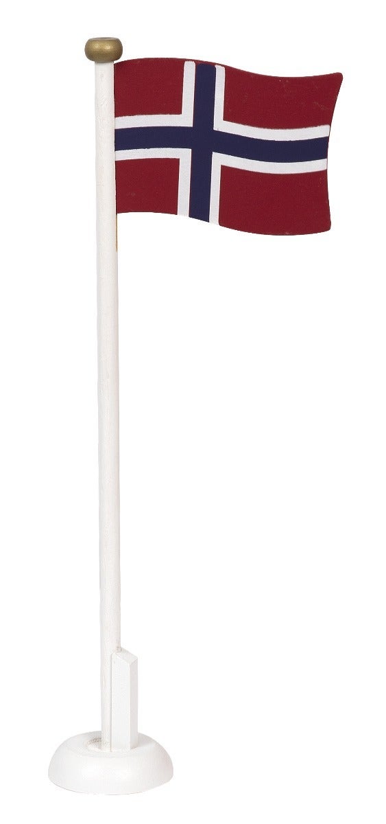 Bordflagg i Tre Høyde 33cm