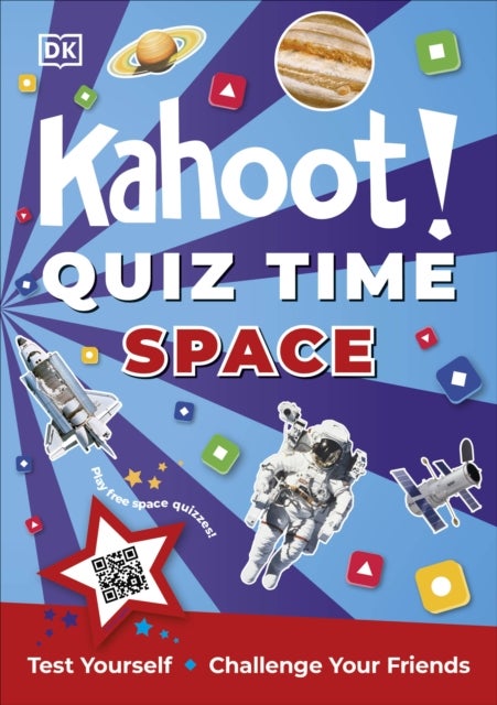 Kahoot! Quiz Time Space - 250 Trivia Questions (with QR Codes Inside for 150 Interactive Bonus Questions) – Educational Kids Quiz Book