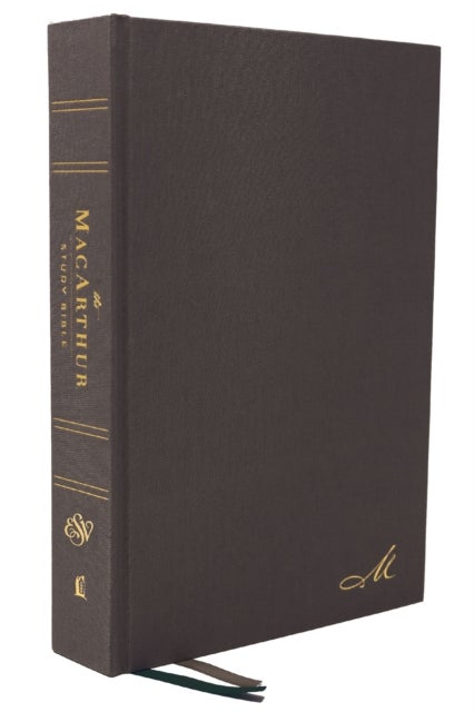 ESV, MacArthur Study Bible, Hardcover - Unleashing God's Truth One Verse at a Time (Holy Bible, English Standard Version)