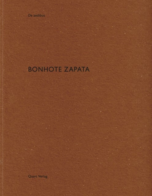 Bonhote Zapata - De aedibus