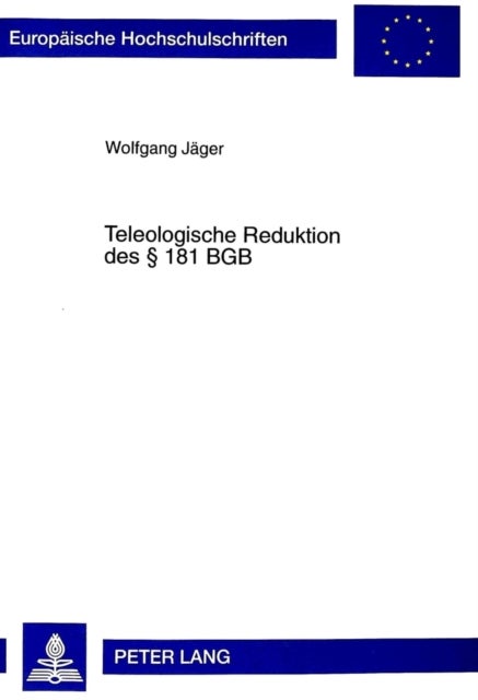 Teleologische Reduktion des  181 BGB