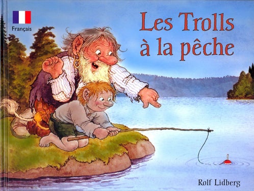 Trollene på fisketur fransk