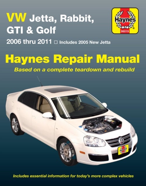 Volkswagen VW Jetta, Rabbit, GTI & Golf covering New Jetta (05), Jetta (06-11), GLI (06-09), Rabbit - 2005 - 11