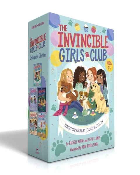 The Invincible Girls Club Unstoppable Collection (Boxed Set) - Home Sweet Forever Home; Art with Heart; Back to Nature; Quilting a Legacy; Recess All-Stars
