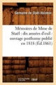 M?moires de Mme de Sta?l