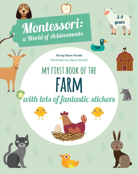 My First Book of the Farm - Montessori Activity Book