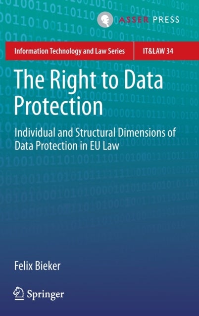 The Right to Data Protection - Individual and Structural Dimensions of Data Protection in EU Law