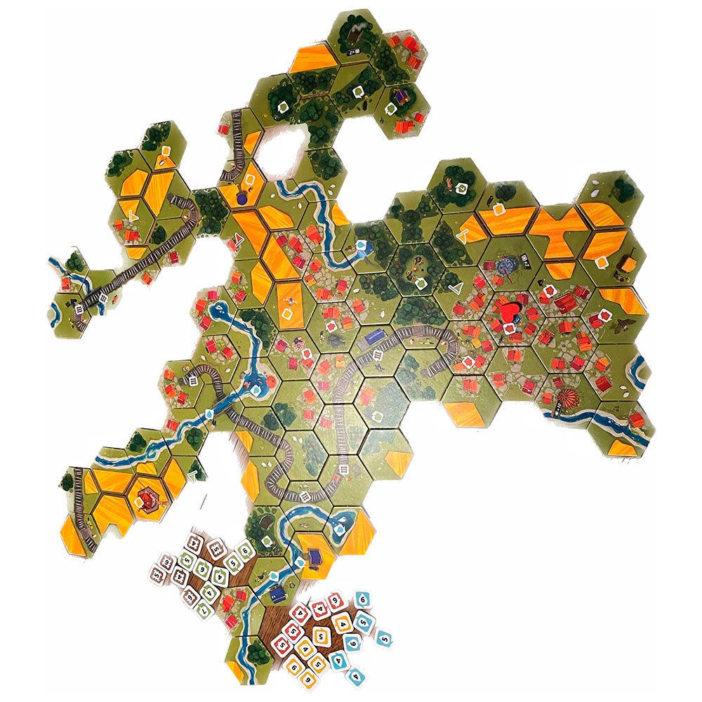 Spill Dorfromantik The Boardgame Eng