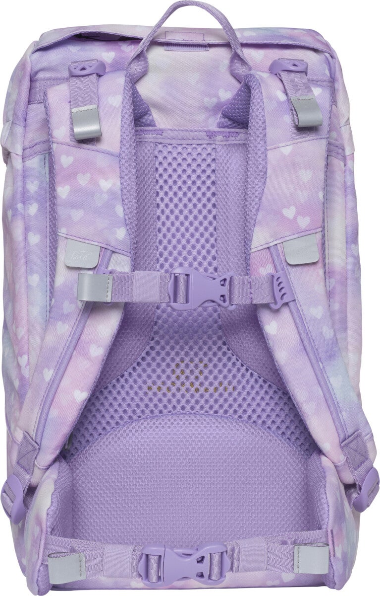 Skolesekk 1.kl Unicorn Princess Purple Classic Maxi 28L