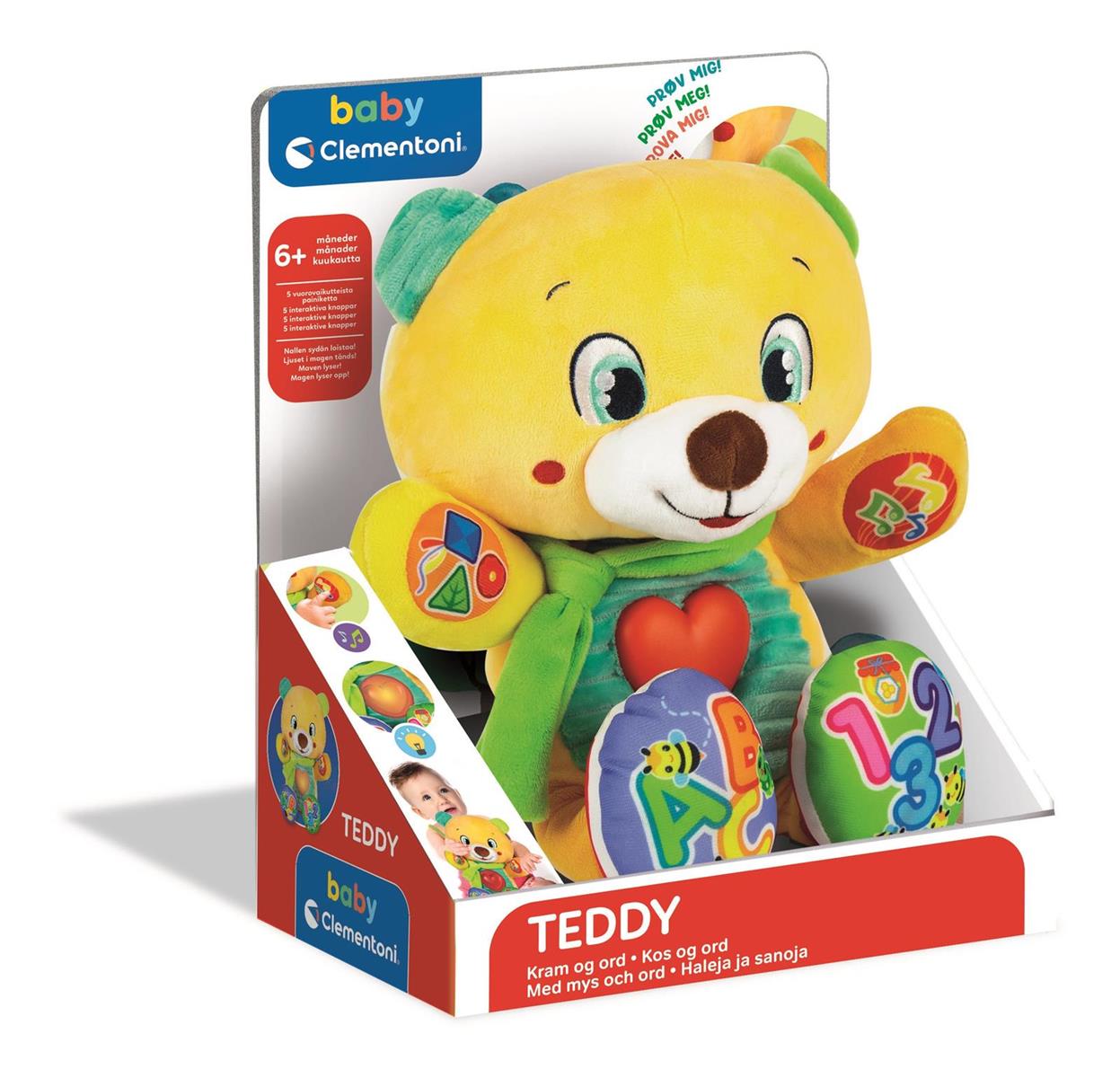 Mykdyr Teddy Interaktiv