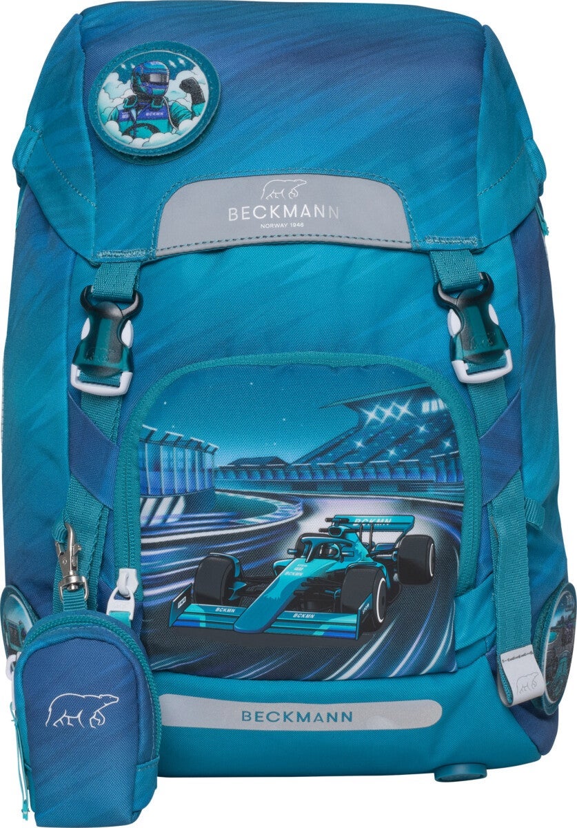 Skolesekk 1.kl Racing Classic 22L - Beckmann