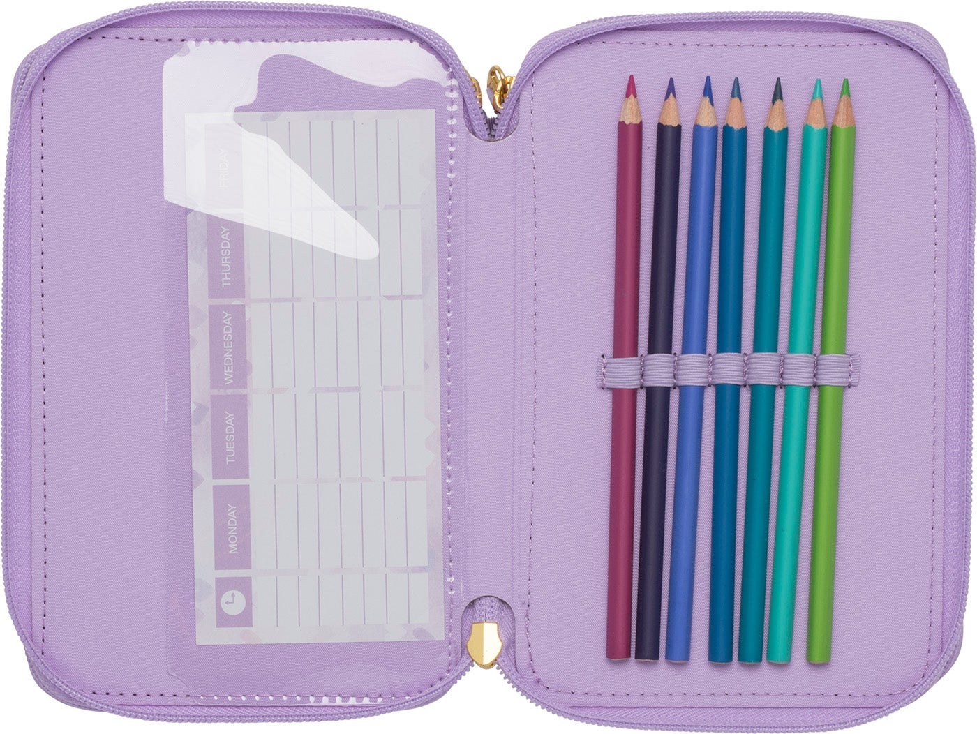 Pennal Unicorn Princess Purple Trelags m/innhold