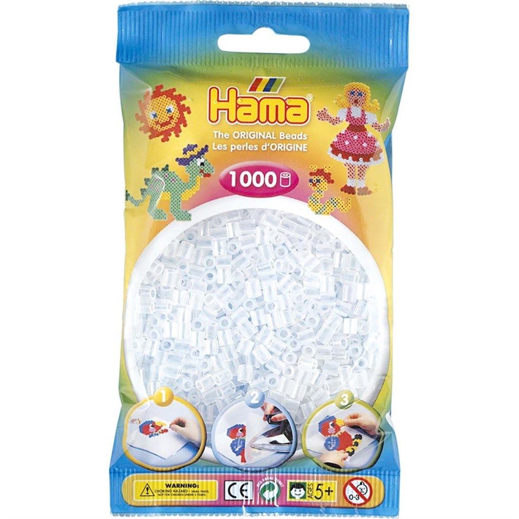 Hama Midi Perler 1000 Stk Klar