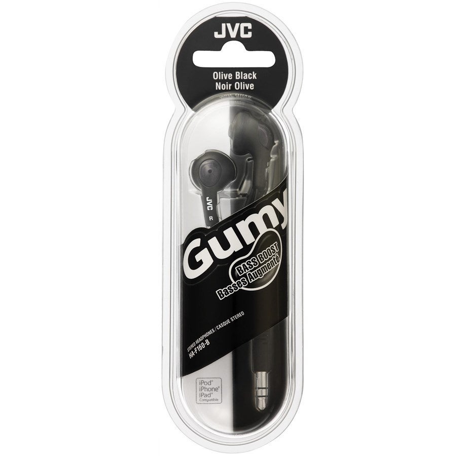 Øretelefoner gumy sort jvc