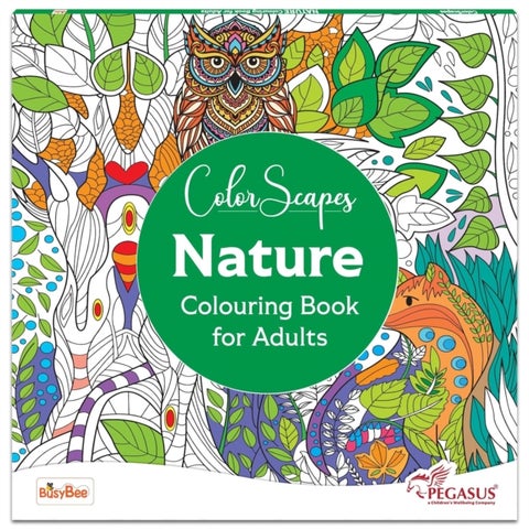 Nature Colouring Book for Adults