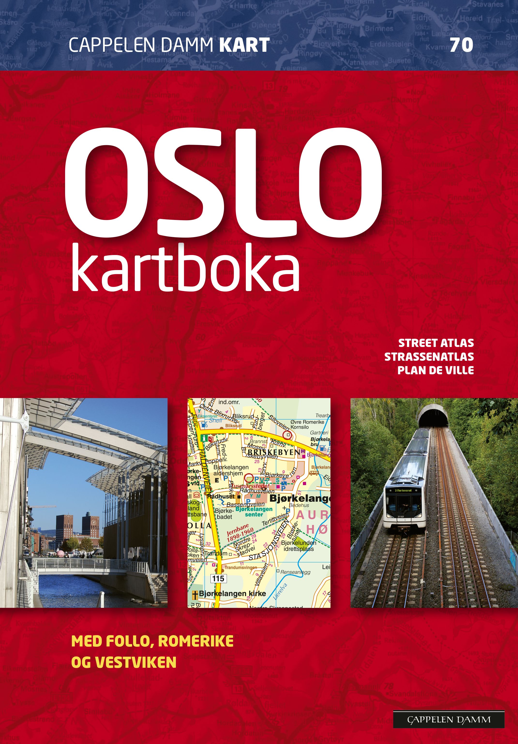 Oslokartboka 2023 - city atlas  = Stadtatlas = atlas de ville