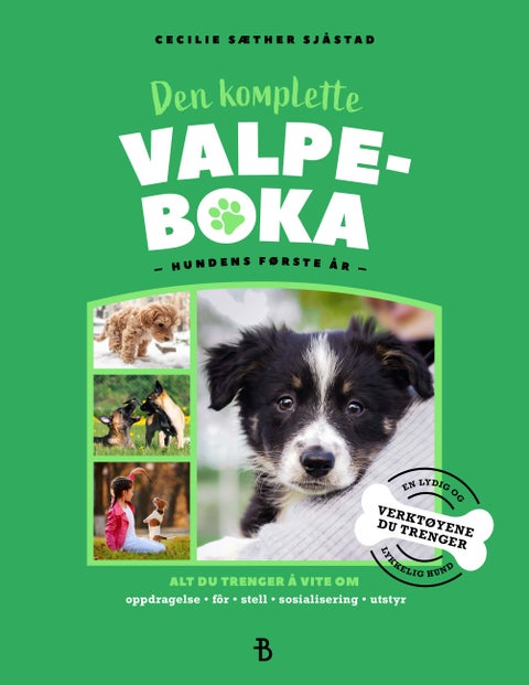 Den komplette valpeboka - hundens første år