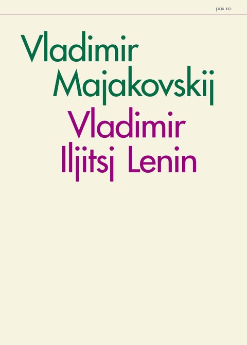 Vladimir Iljitsj Lenin