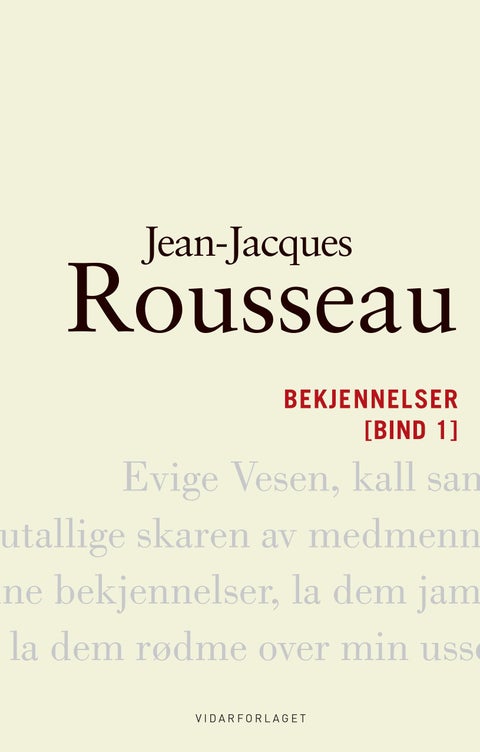 Bekjennelser - Del 1