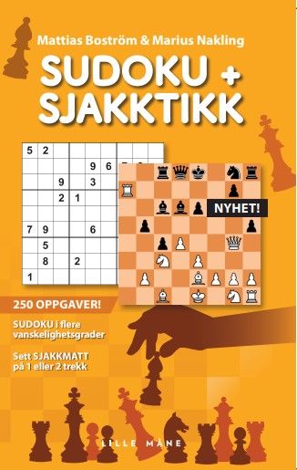 Sudoku og sjakktikk - 250 oppgaver!