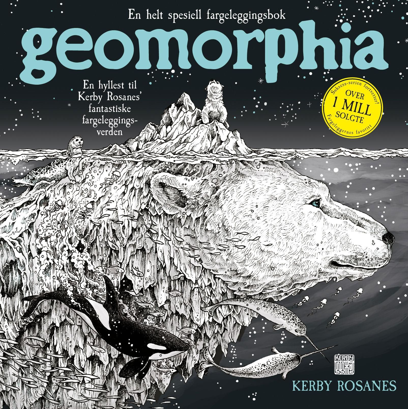 Geomorphia - en helt spesiell fargeleggings bok