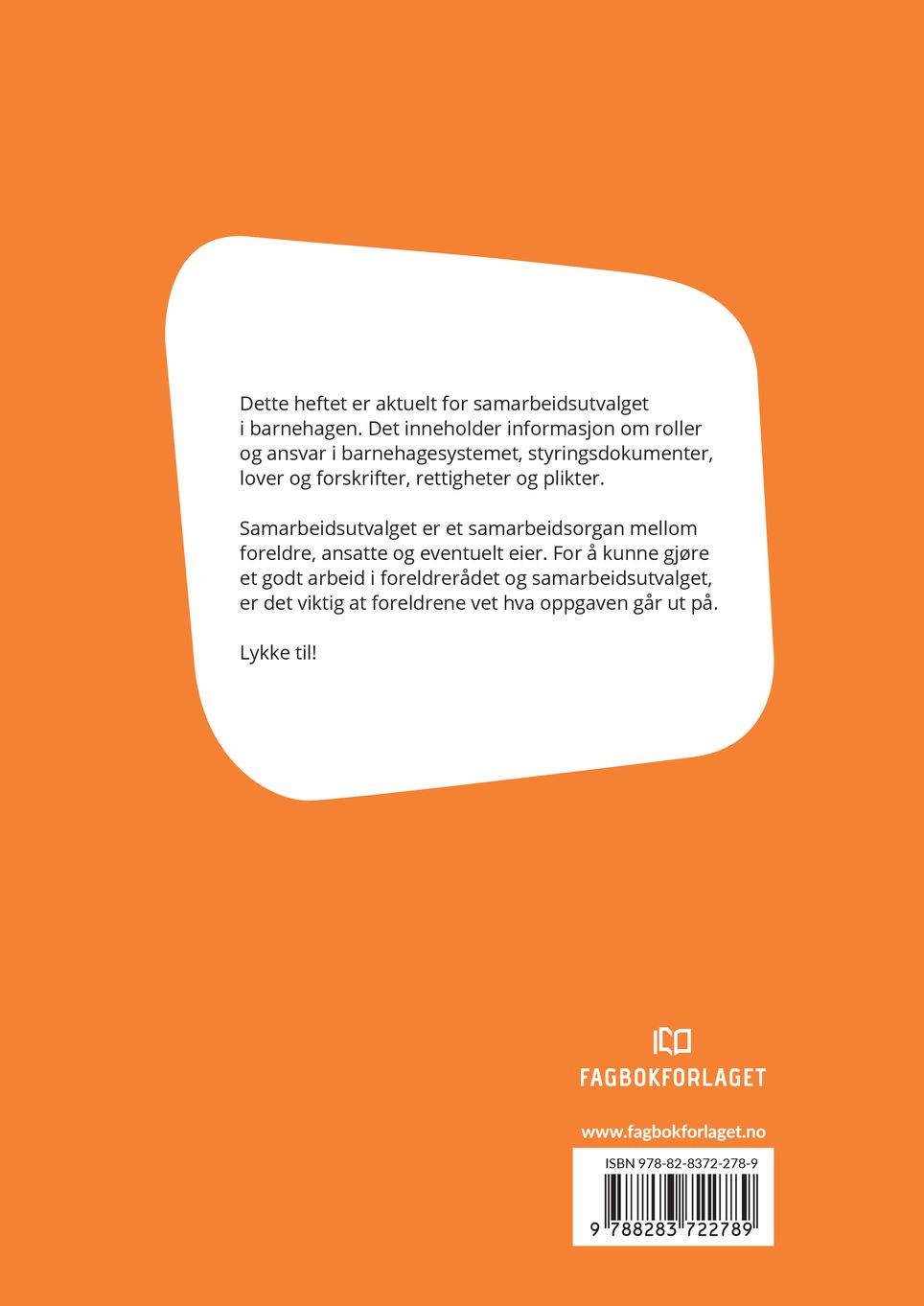 Samarbeidsutvalg i barnehagen