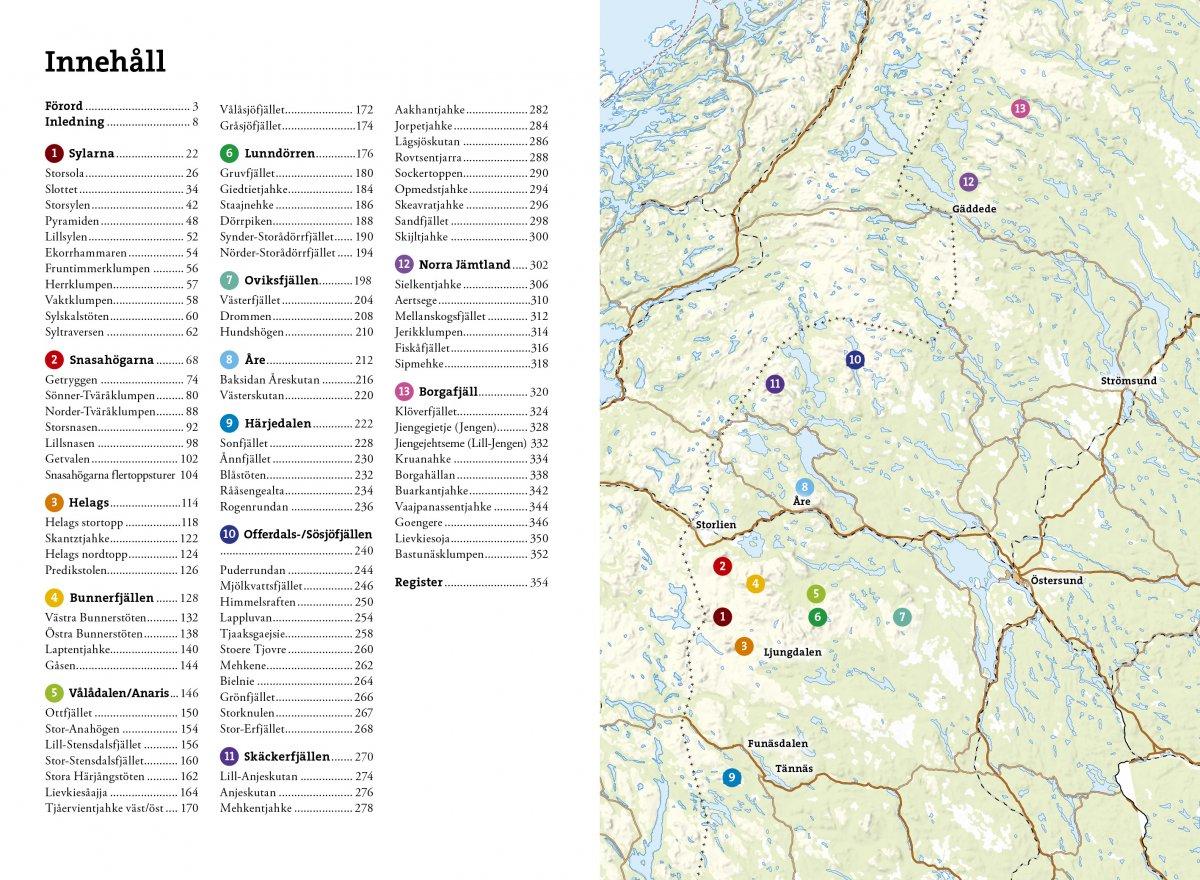 Toppturer i Jämtland