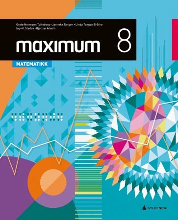 Maximum 8, 2. utg. - matematikk for ungdomstrinnet