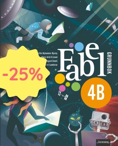 Fabel 4B - Grunnbok : norsk for barnetrinnet
