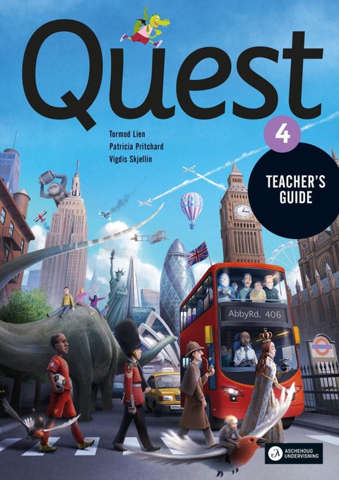Quest 4 - Teacher's guide : engelsk for barnetrinnet