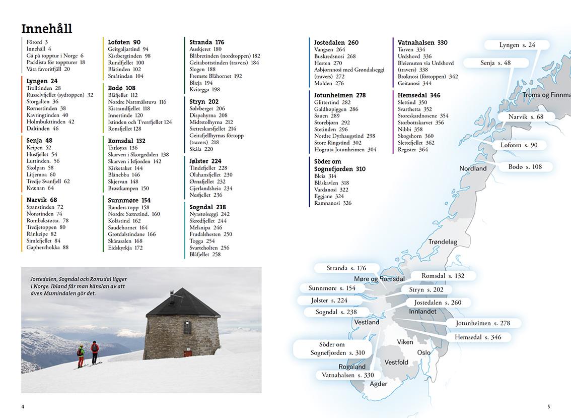 Toppturer i Norge